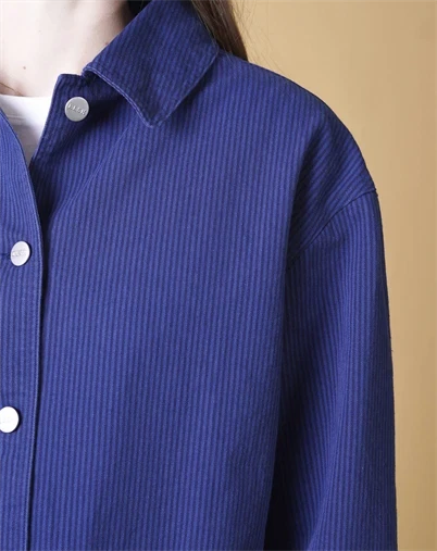 Elsk - Ease Womans Overshirt - Cobalt/Navy